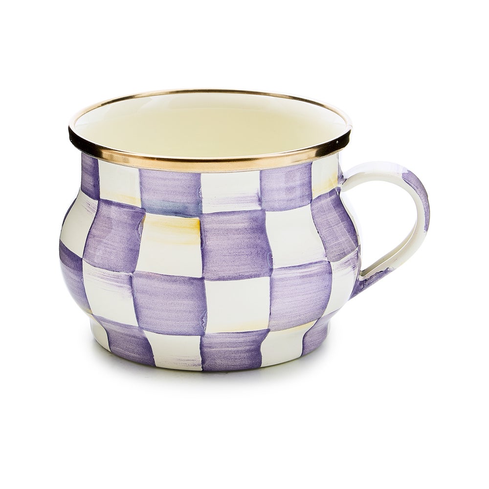 MACKENZIE-CHILDS Mackenzie-chilllds Enamel Teacup & Saucer - Image 7