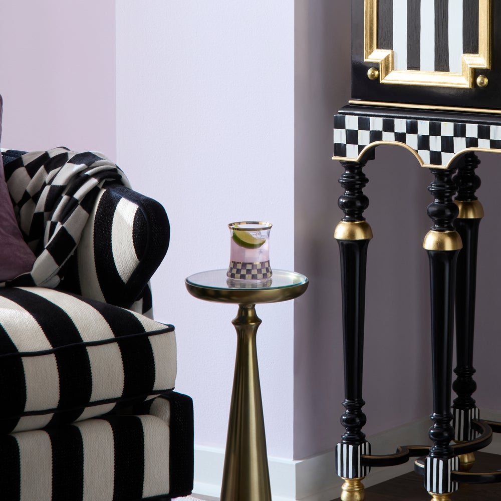 Mackenzie-chilllds Violet Check Glassware - Image 7