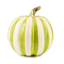 MACKENZIE-CHILDS Mackenzie-chilllds Moss Stripe Medium Pumpkin