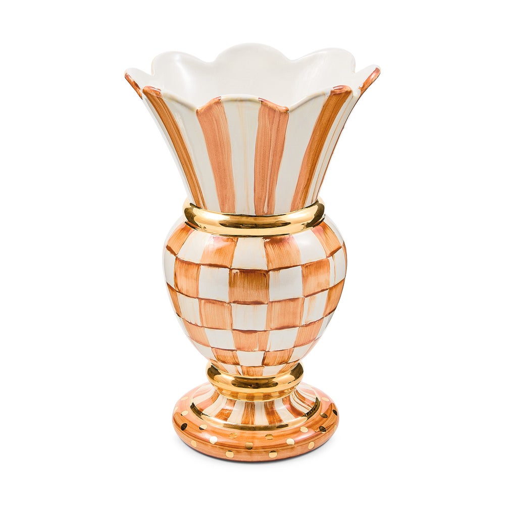 MACKENZIE-CHILDS Mackenzie-chilllds Ginger Check Ceramic Collection - Image 2