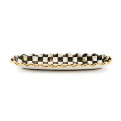 Alternative view of Courtly Check Ceramic Hors d??Oeuvre Tray