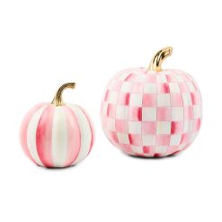 Alternative view of Classic Stripe & Check Pumpkin Set