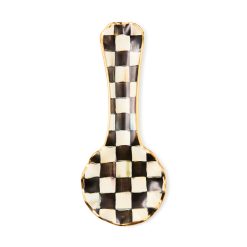 Alternative view of Check Ceramic Spoon Rest