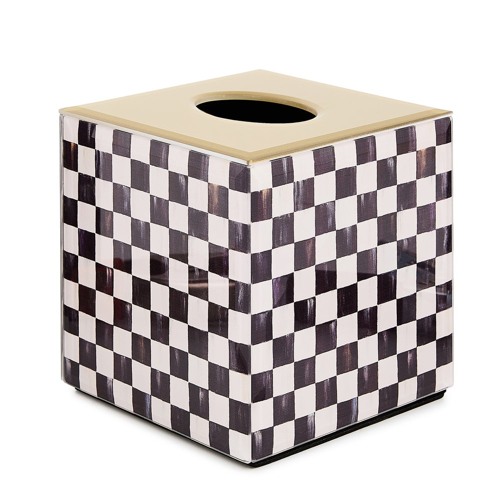 Courtly Check Glass Bath Collection - Image 11