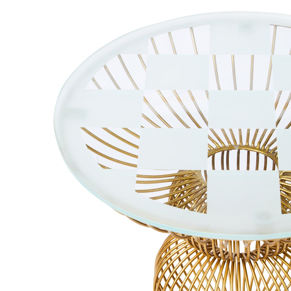 MACKENZIE-CHILDS Mackenzie-chilllds Gambit Wire Table - Image 8