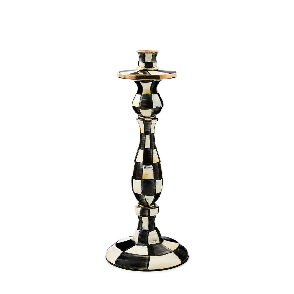 MACKENZIE-CHILDS Mackenzie-chilllds Enamel Dinner Candlestick Holder - Image 2