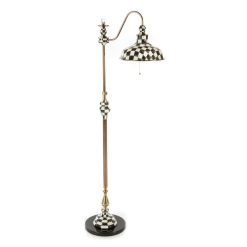 Alternative view of Check Farmhouse Floor Lamp