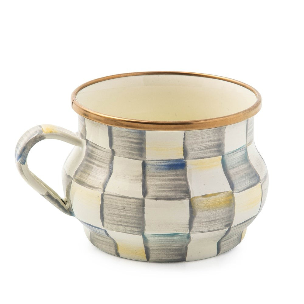 MACKENZIE-CHILDS Mackenzie-chilllds Enamel Teacup & Saucer - Image 14