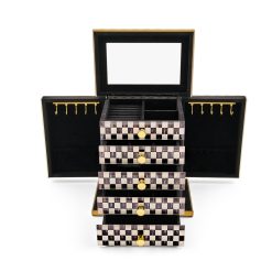 Alternative view of Courtly Check Jewelry Armoire