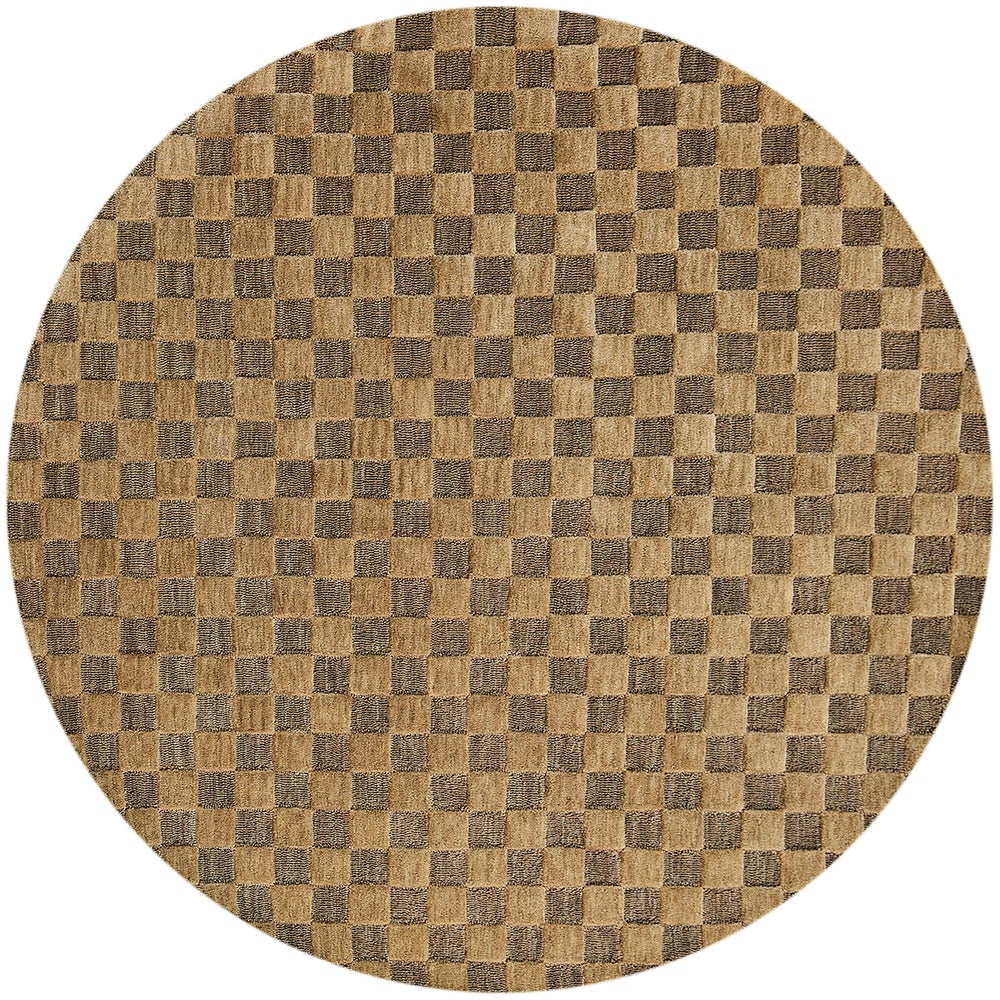 Cocoa Checkerboard Rug - Image 5
