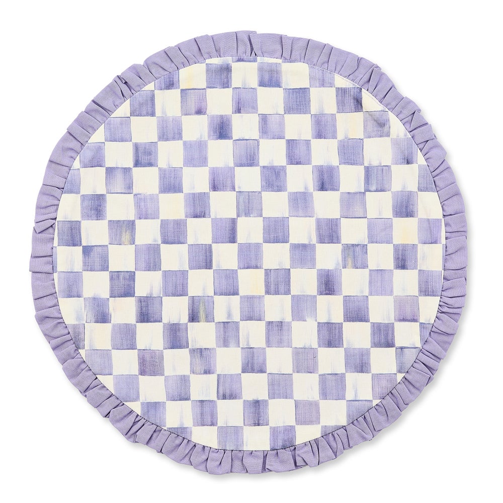 Check Round Placemat - Image 5