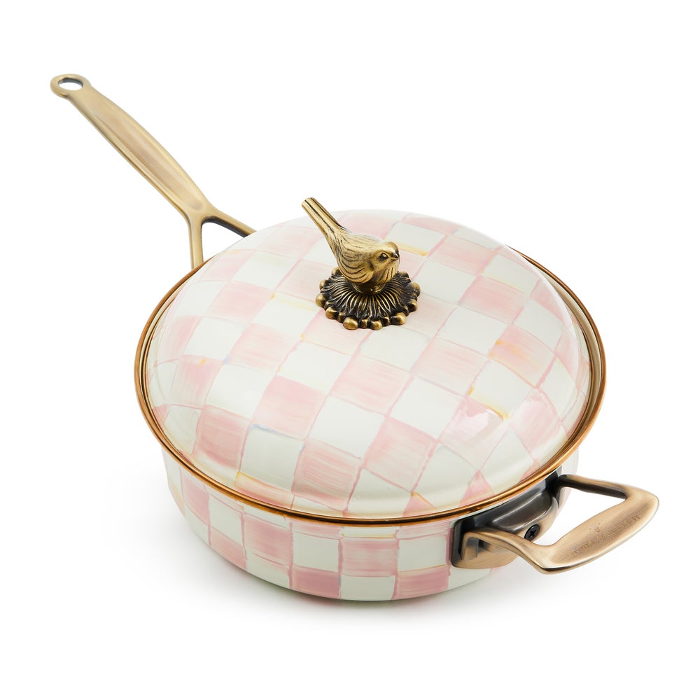 MACKENZIE-CHILDS Mackenzie-chilllds Rosy Check Cookware - Image 6