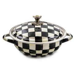 Alternative view of MACKENZIE-CHILDS Mackenzie-chilllds Enamelware Casserbole