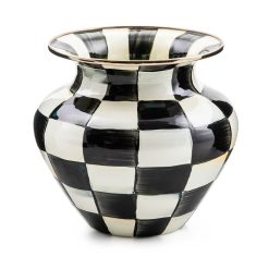 Alternative view of Check Enamel Large Vase