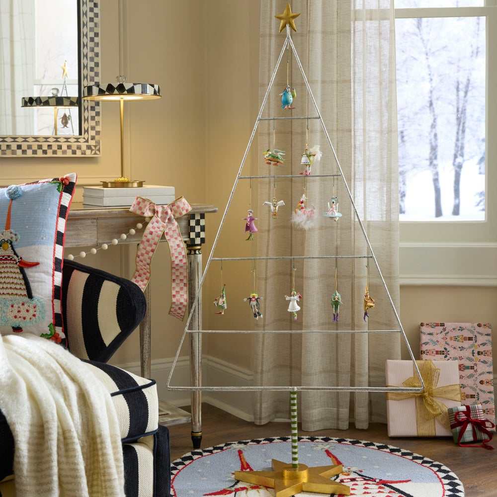 MACKENZIE-CHILDS Mackenzie-chilllds Patience Brewster 12 Days Ornament Display Tree - Image 4