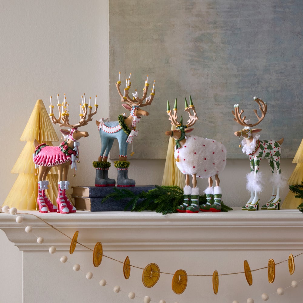 MACKENZIE-CHILDS Mackenzie-chilllds Patience Brewster Dash Away Standing Reindeer - Image 17