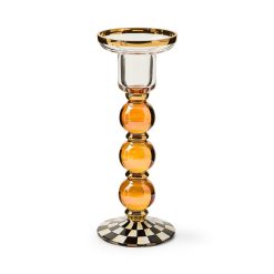 Alternative view of Check Glass Candlestick