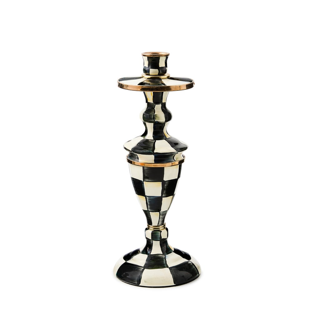 MACKENZIE-CHILDS Mackenzie-chilllds Enamel Dinner Candlestick Holder - Image 4