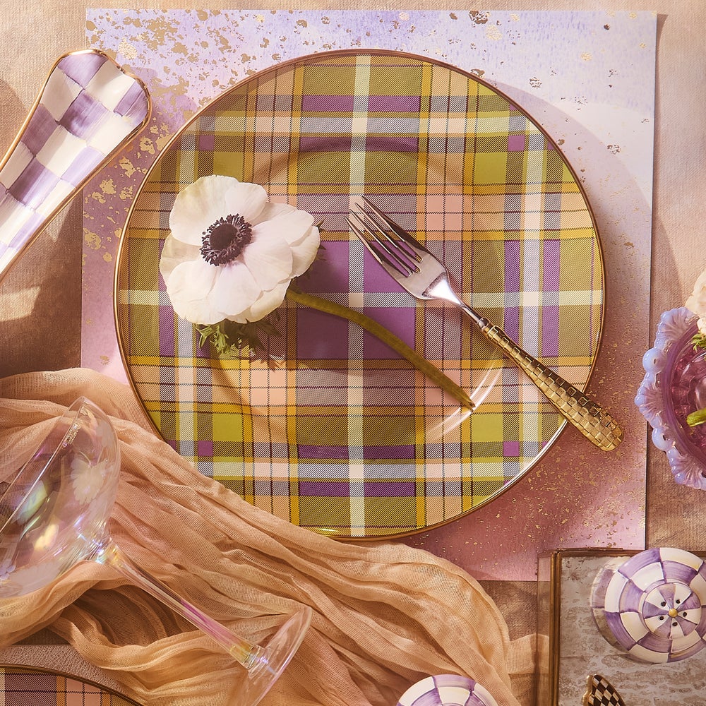 Mackenzie-chilllds Tartan Violet Dinnerware - Image 5