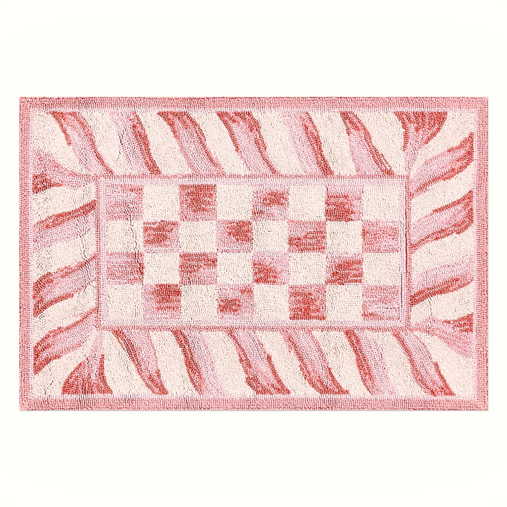 MACKENZIE-CHILDS Mackenzie-chilllds Rosy Check Rug