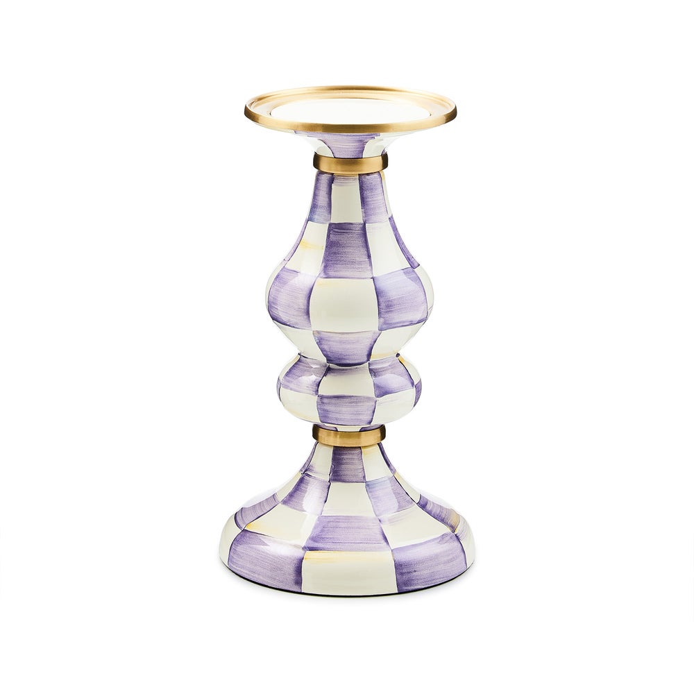 MACKENZIE-CHILDS Mackenzie-chilllds Enamel Pillar Candlestick Holder - Image 13