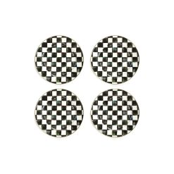 Alternative view of Check Dinnerware, Set of 4