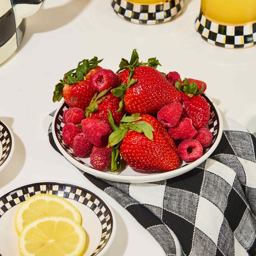 Courtly Check Everyday Small Plates, Set of 4 - Image 5