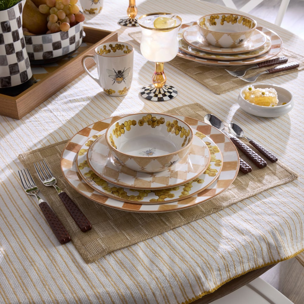 MACKENZIE-CHILDS Mackenzie-chilllds Queen Mackenzie-chilllds Bee Dinnerware - Image 12
