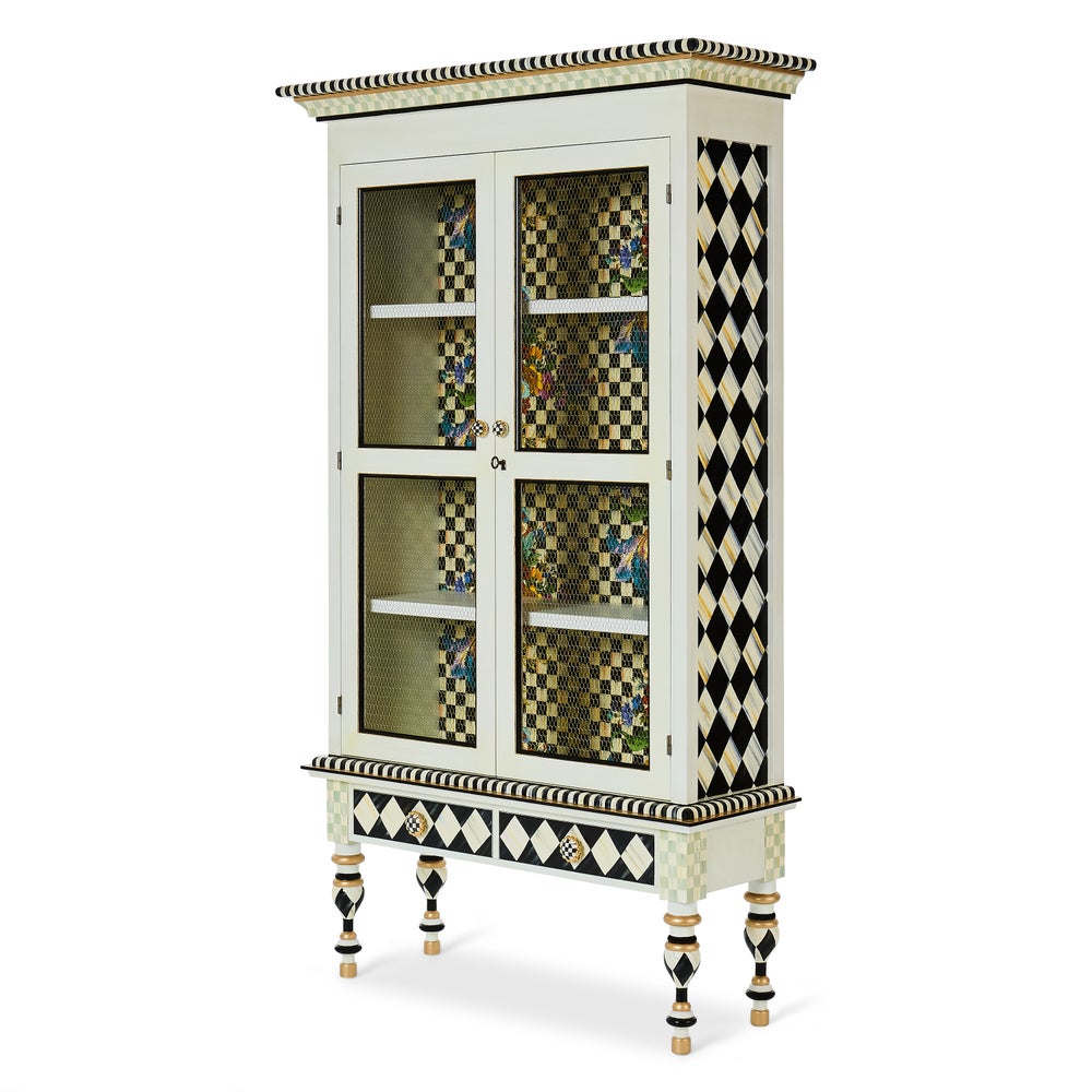 MACKENZIE-CHILDS Mackenzie-chilllds Flower Market Cabinet - Image 6
