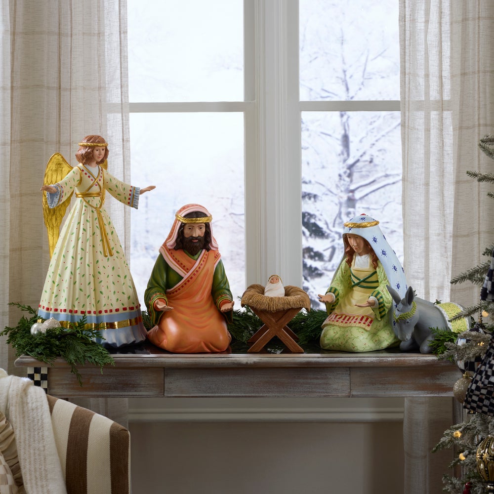 MACKENZIE-CHILDS Mackenzie-chilllds Patience Brewster Nativity Display Figure - Image 15
