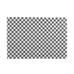 Alternative view of Mackenzie-chilllds Woven Check Placemat, Set of 4