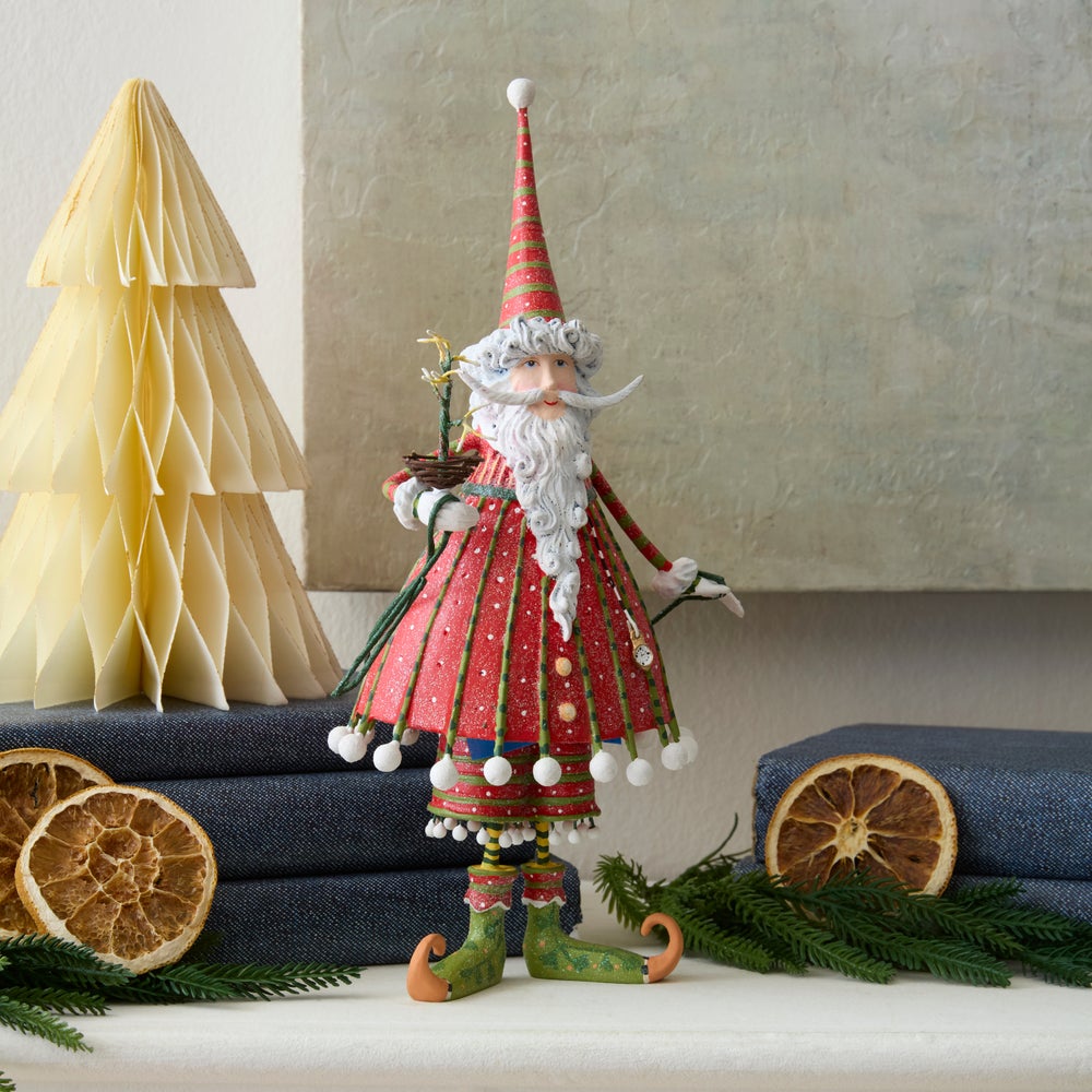 MACKENZIE-CHILDS Mackenzie-chilllds Patience Brewster Dash Away Dashing Santa Figure - Image 2