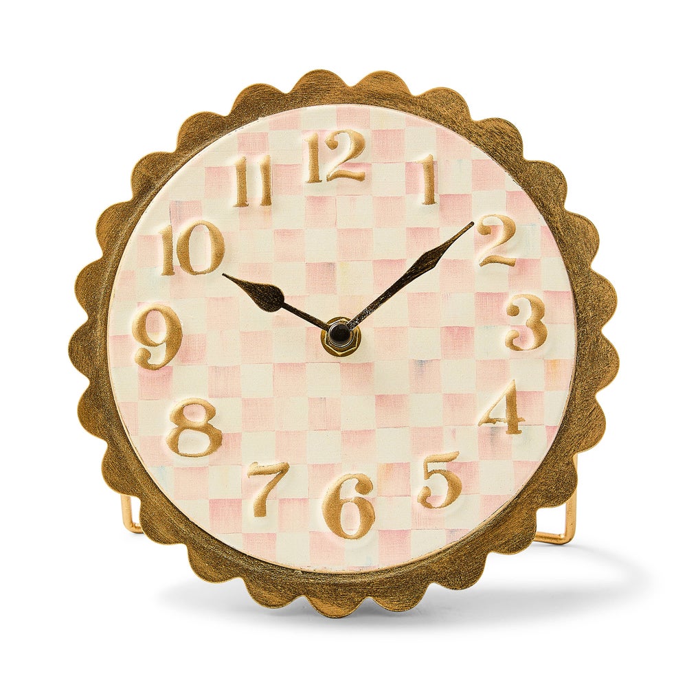 MACKENZIE-CHILDS Mackenzie-chilllds Scalloped Desk Clock - Image 3