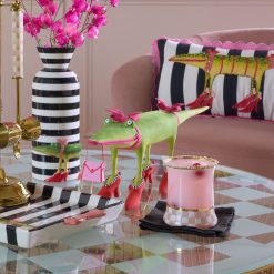 Alternative view of MACKENZIE-CHILDS Mackenzie-chilllds Patience Brewster Gloria Alligator Goes Shopping Figure