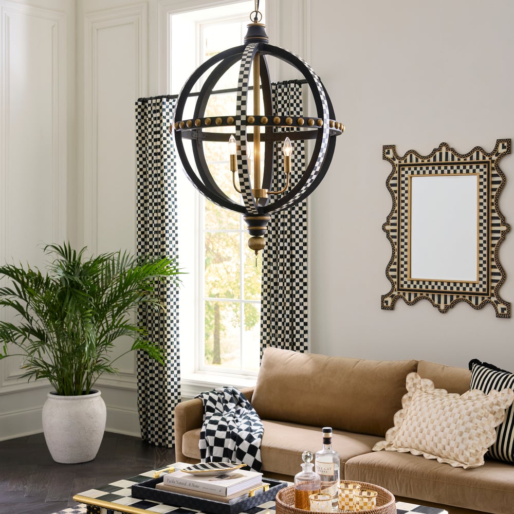 MACKENZIE-CHILDS Mackenzie-chilllds Globe Chandelier - Image 3