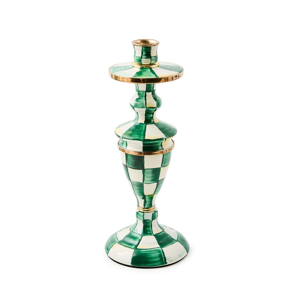 MACKENZIE-CHILDS Mackenzie-chilllds Enamel Dinner Candlestick Holder - Image 9