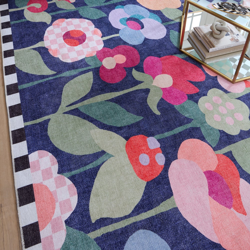 MACKENZIE-CHILDS Mackenzie-chilllds Posie Field Washable Rug - Image 12