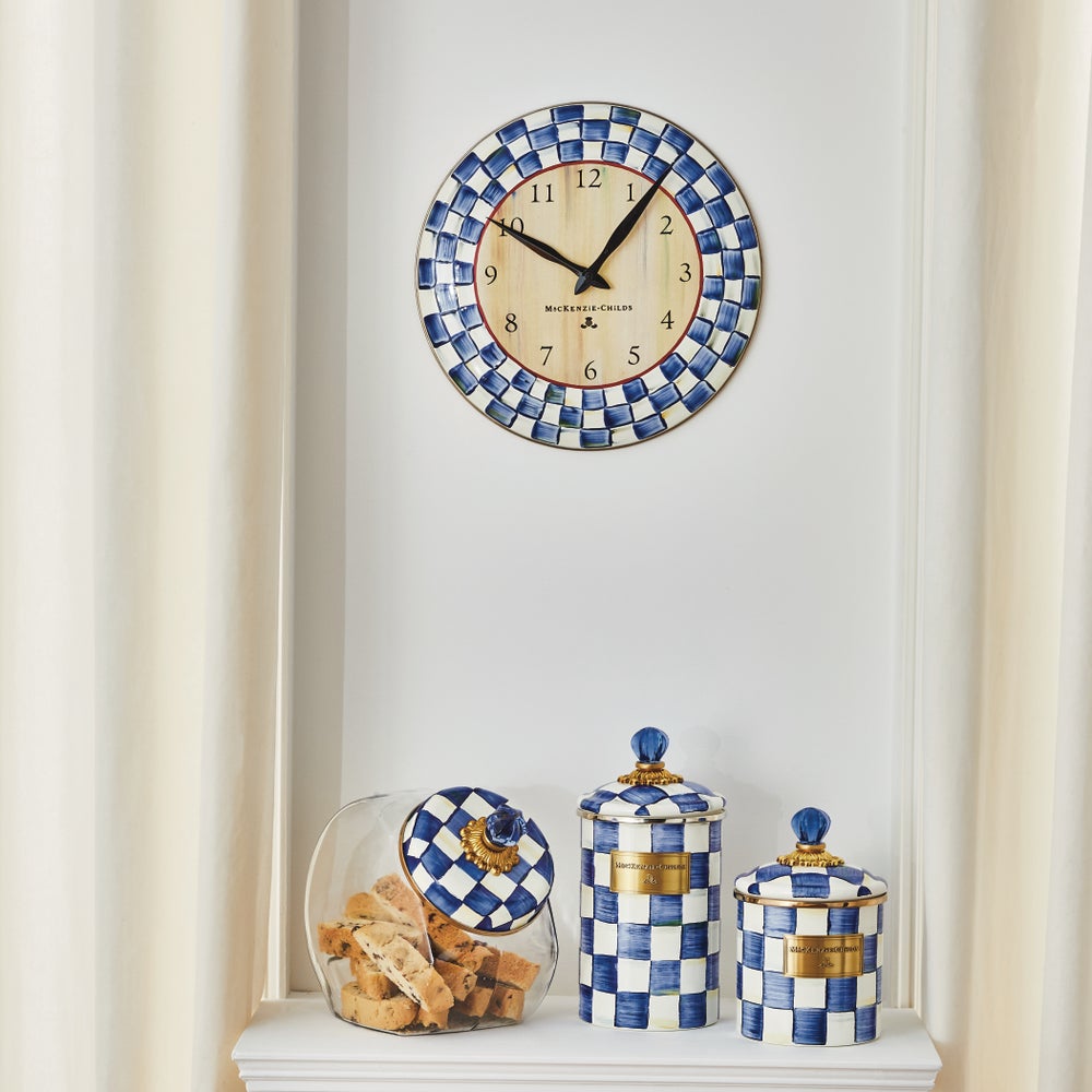 MACKENZIE-CHILDS Mackenzie-chilllds Enamel Clock - Image 3
