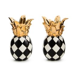 MACKENZIE-CHILDS Mackenzie-chilllds Pineapple Salt & Pepper Set