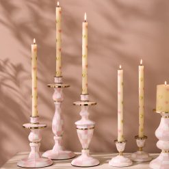 MACKENZIE-CHILDS Mackenzie-chilllds Enamel Dinner Candlestick Holder
