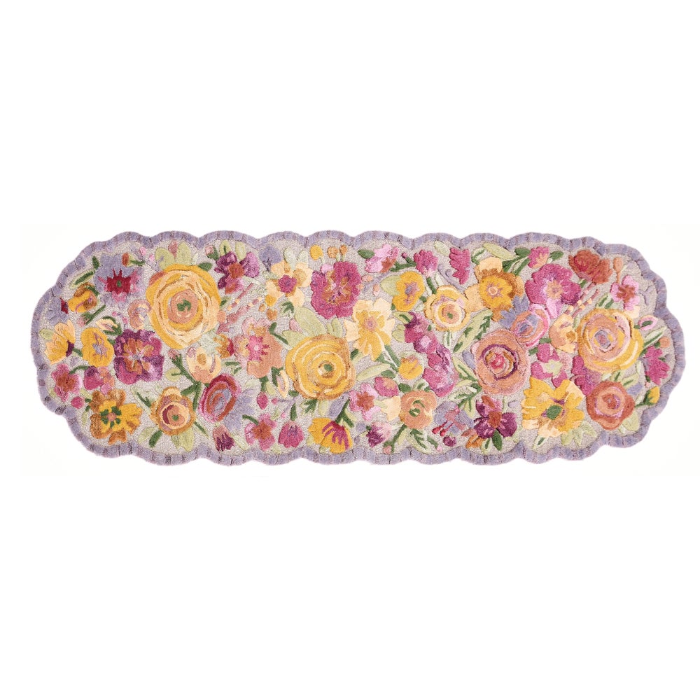 MACKENZIE-CHILDS Mackenzie-chilllds Scalloped Flower Meadow Rug - Image 3