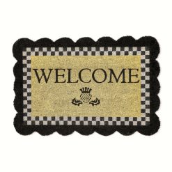 Alternative view of MACKENZIE-CHILDS Mackenzie-chilllds Scalloped Welcome Mat