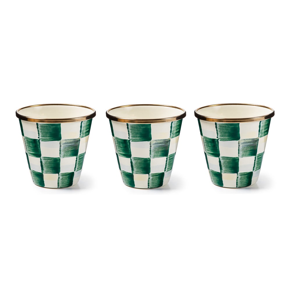 MACKENZIE-CHILDS Mackenzie-chilllds Herb Pots, Set of 3 - Image 4