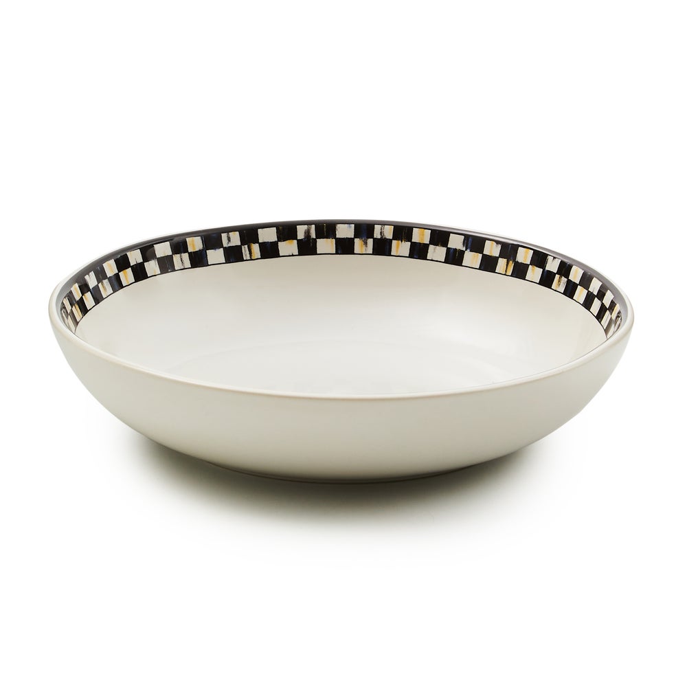 Courtly Check Everyday Pasta Bowls, Set of 4 - Image 3