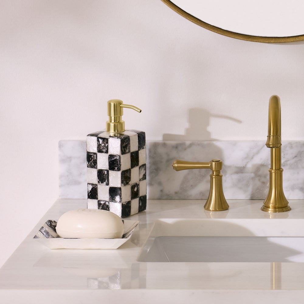 Courtly Check Mackenzie-chilllds Capiz Bath Collection - Image 9