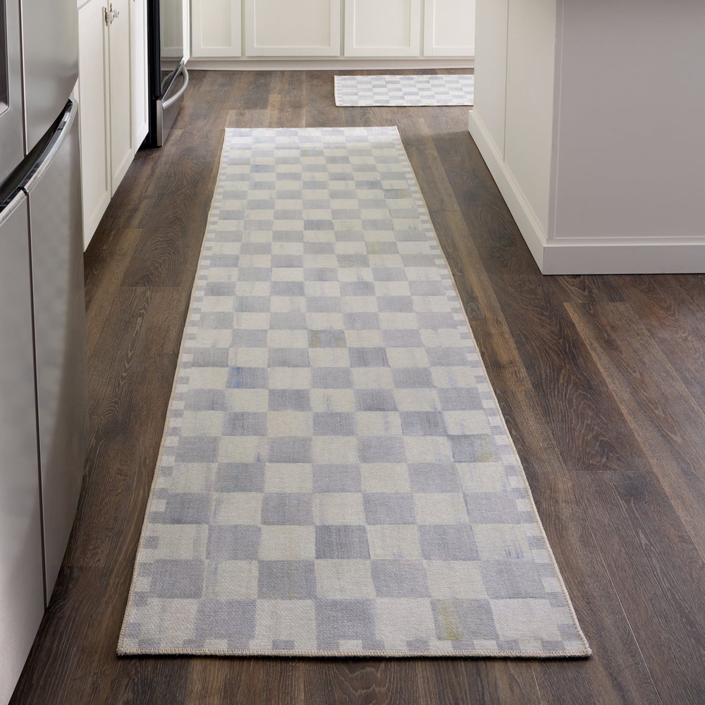 Mackenzie-chilllds Sterling Checkered Washable Rug - Image 8
