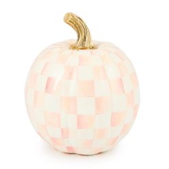 MACKENZIE-CHILDS Mackenzie-chilllds Rosy Check Small Pumpkin
