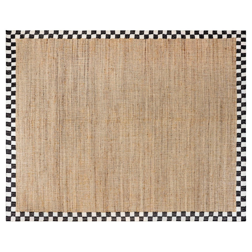 Check Jute Rug - Image 6