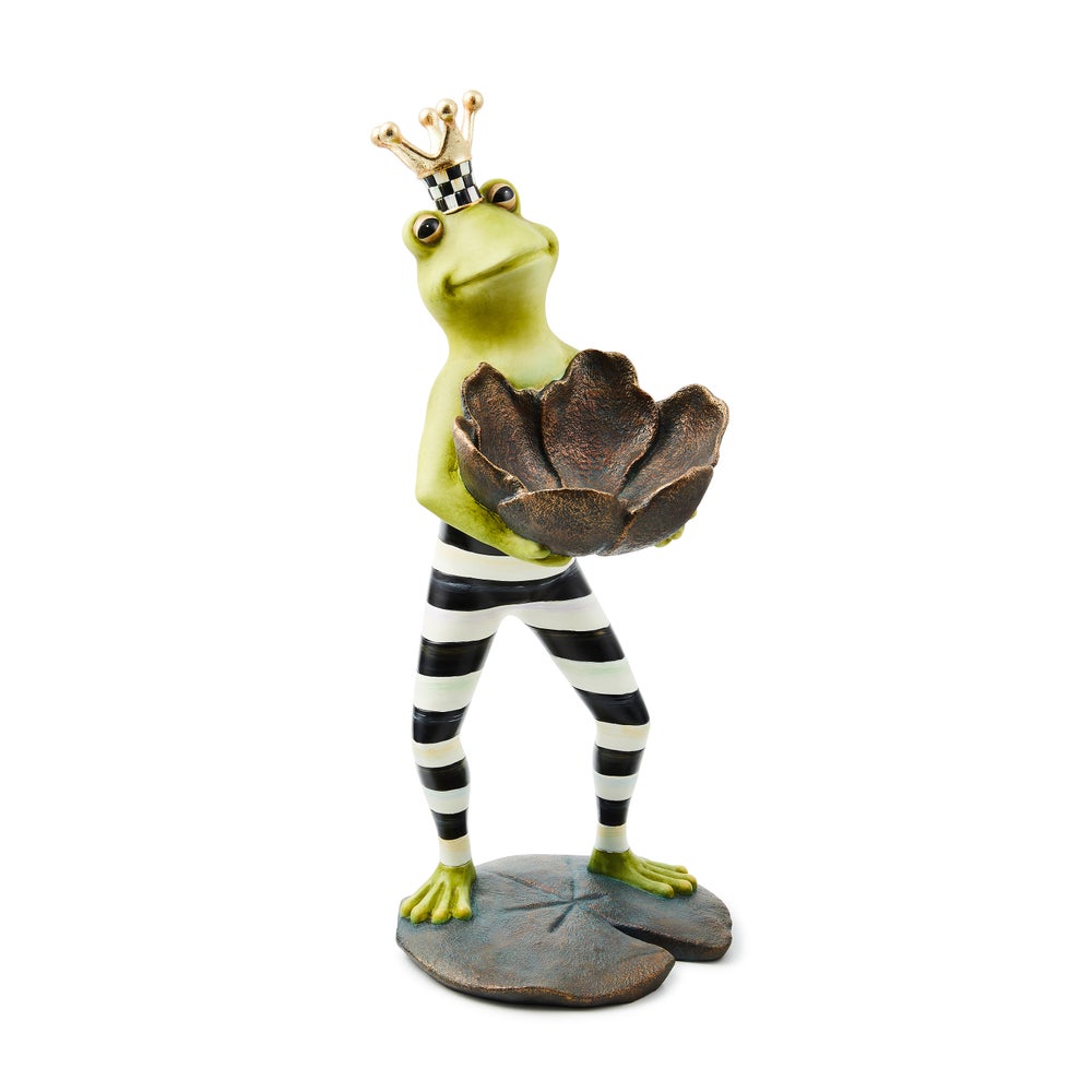 MACKENZIE-CHILDS Mackenzie-chilllds Fergal the Frog Garden Decor