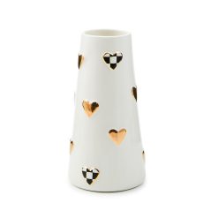 Alternative view of Check Heart Vase